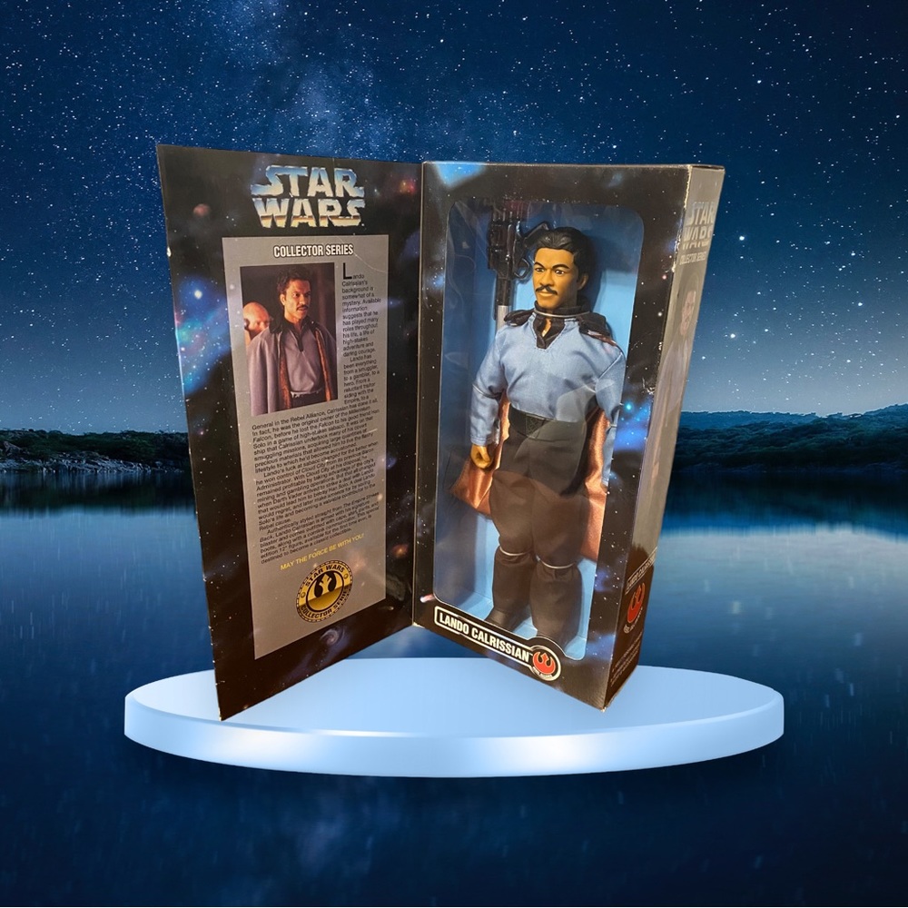 1996 Star Wars Collector Series Lando Calrissian Rebel‎ Alliance 12” Figure
